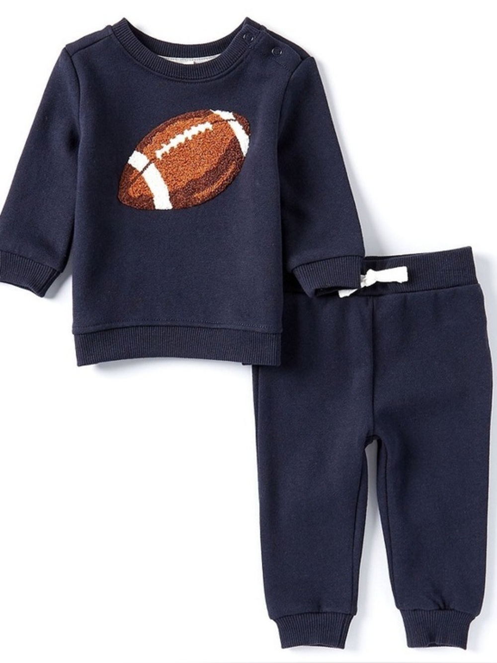 Kids Navy Football Sweatshirt & Jogger Set from Dillards adventurewear